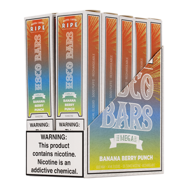 Banana Berry Punch Esco Bar MEGA