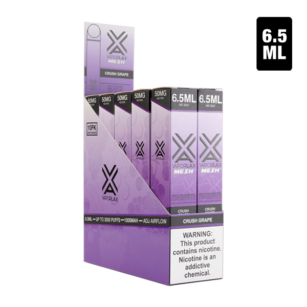 Grape Disposable Vape Flavor by VaporLax