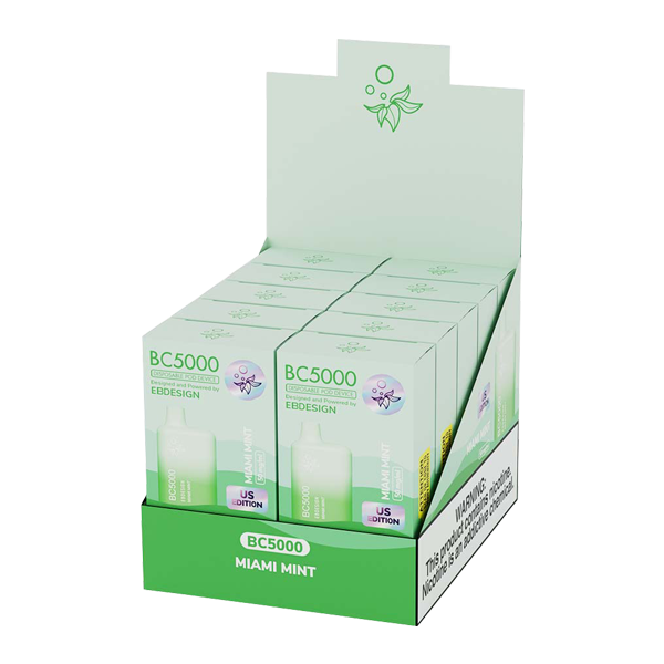 Miami Mint Elf Bar BC5000 Disposable Vape Bundle
