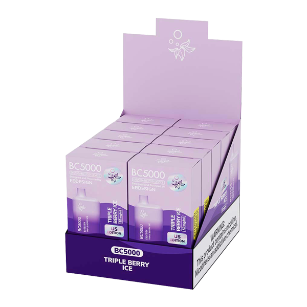 Elf Bar - Triple Berry Ice Flavor Bundle