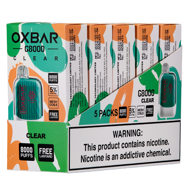 Clear Oxbar G8000