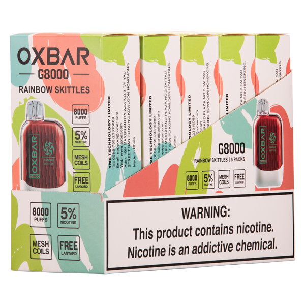 Rainbow Drop Oxbar G8000