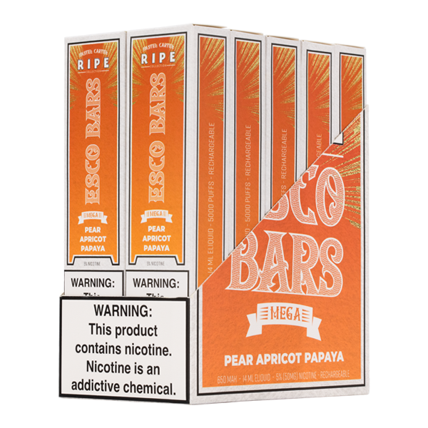 Pear Apricot Papaya Esco Bar MEGA