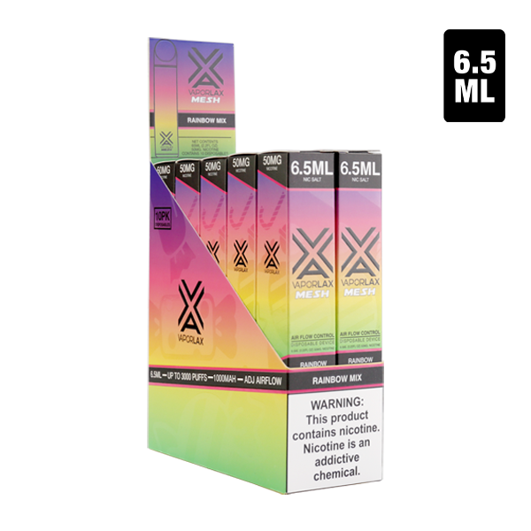 Rainbow Mix VaporLax Mesh Vape