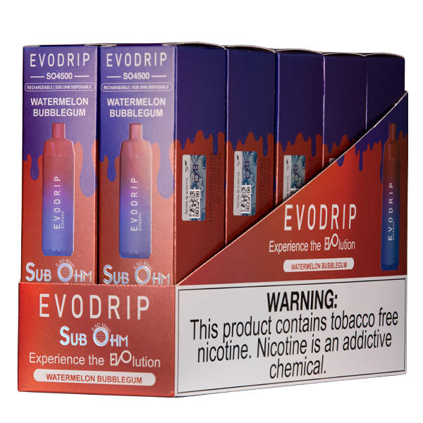 Watermelon Bubblegum EVODRIP SO4500