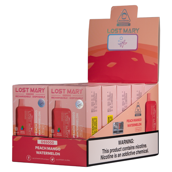 Peach Mango Watermelon Lost Mary OS5000